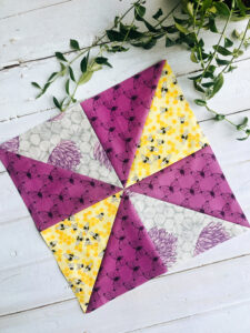 Pinwheel quilt block