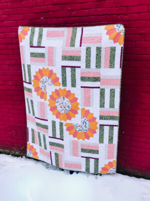 Petals Afield Quilt Pattern; Dresden Plates