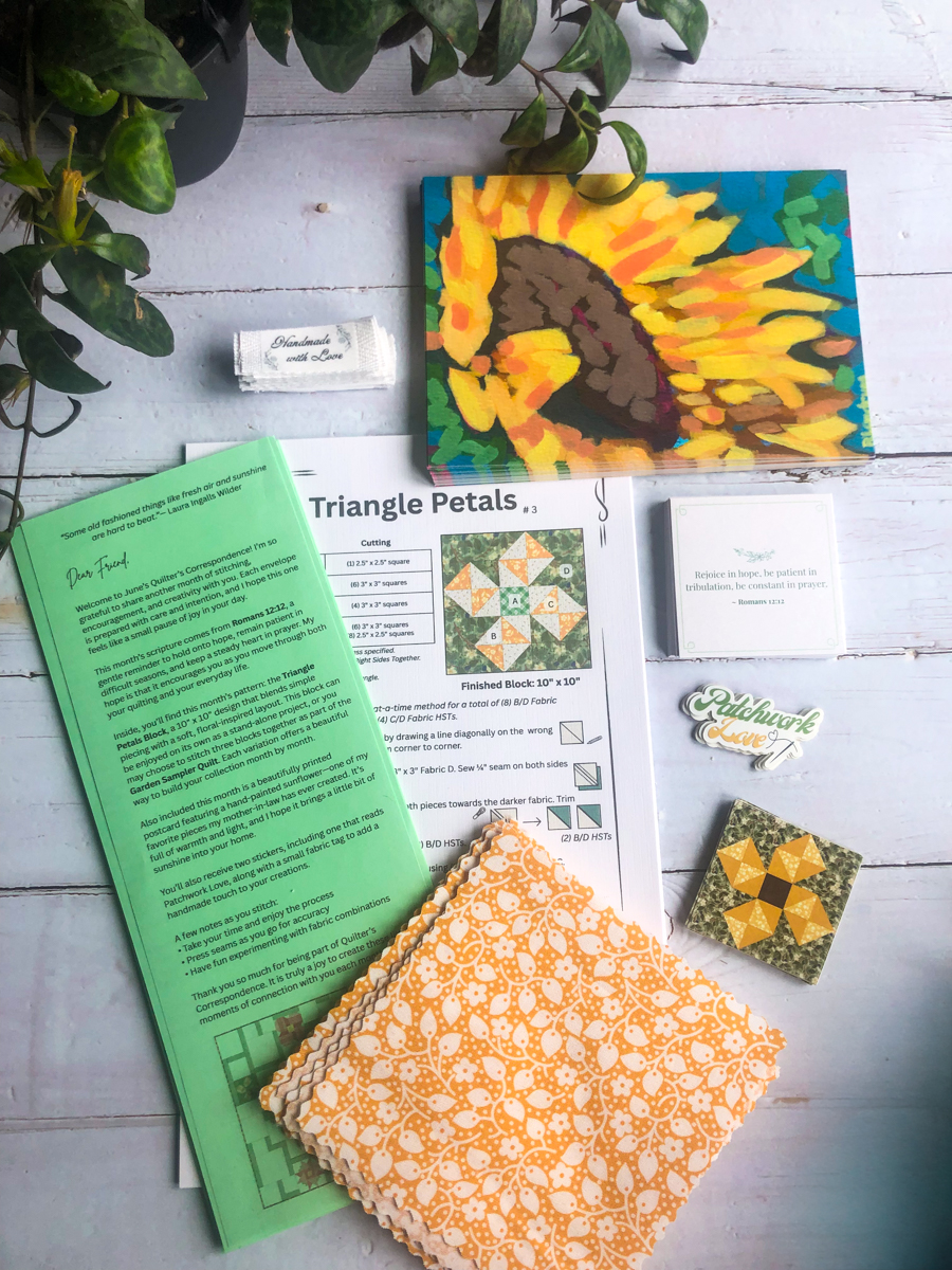 june envelope items