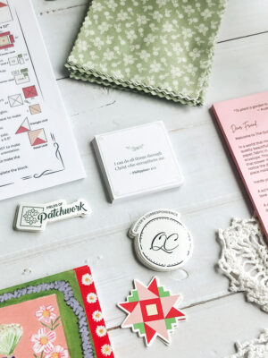 stickers, fabric, pattern, postcard