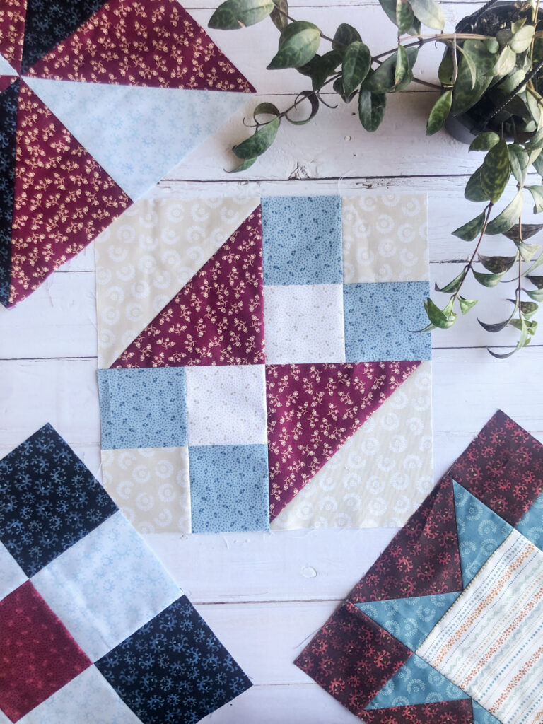 hour glass quilt block
