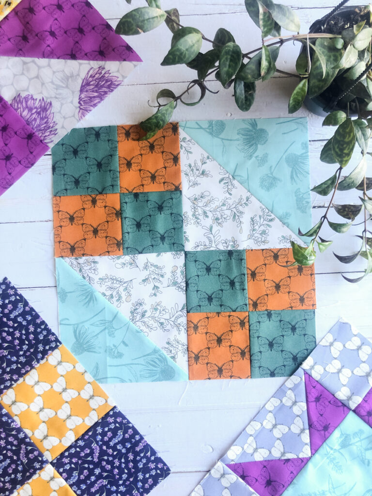 hour glass quilt block
