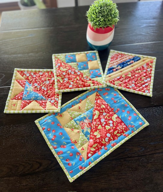 Bloom & Bake Hot Pads PDF Quilt Pattern - Image 6