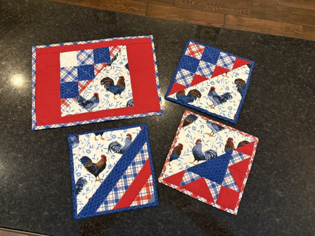 Bloom & Bake Hot Pads PDF Quilt Pattern - Image 2