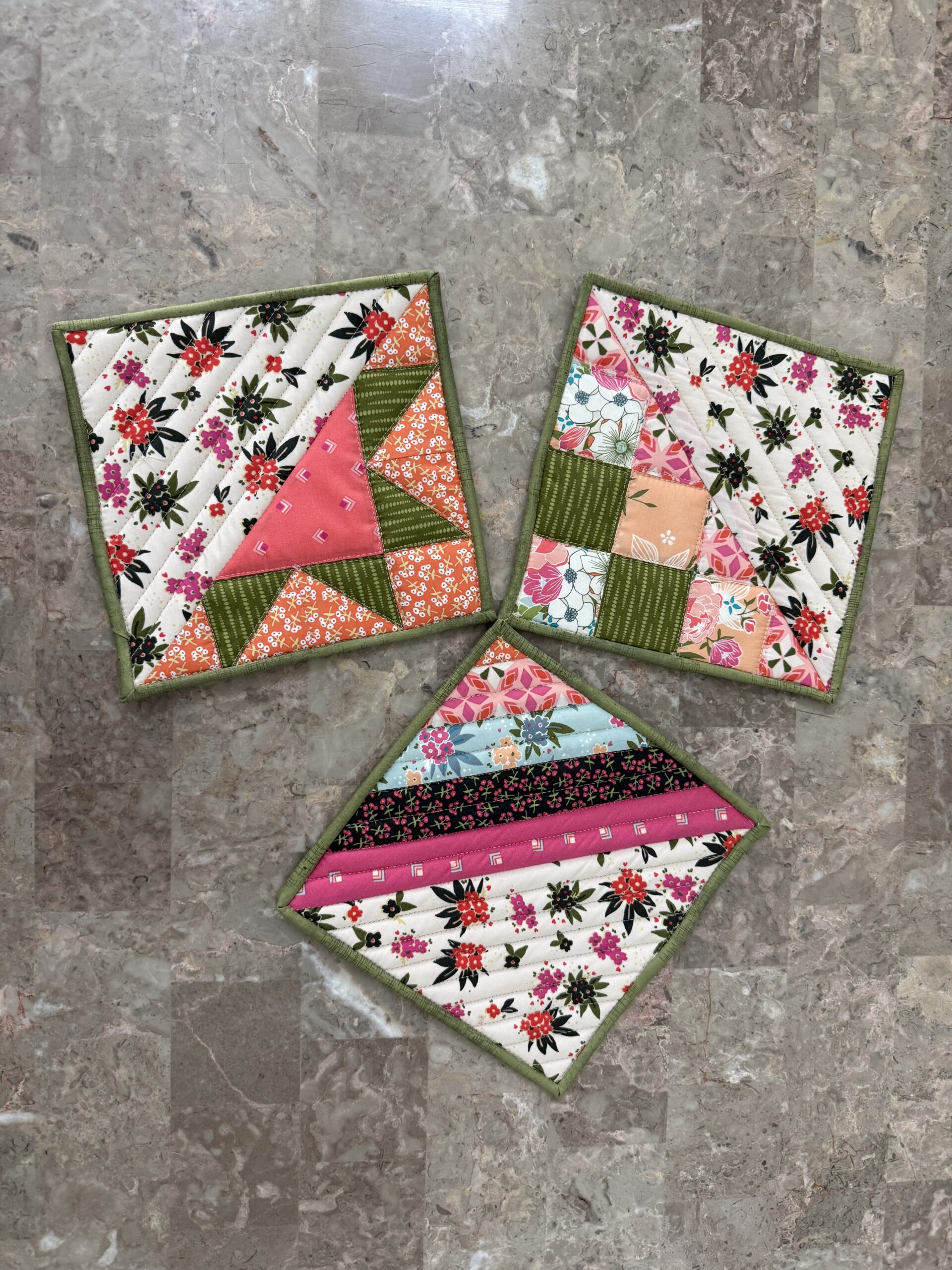 Bloom & Bake Hot Pads PDF Quilt Pattern - Image 11
