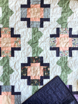 garden daydream quilted